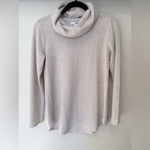 Sonoma Soft Cream Cowl Neck Sweater